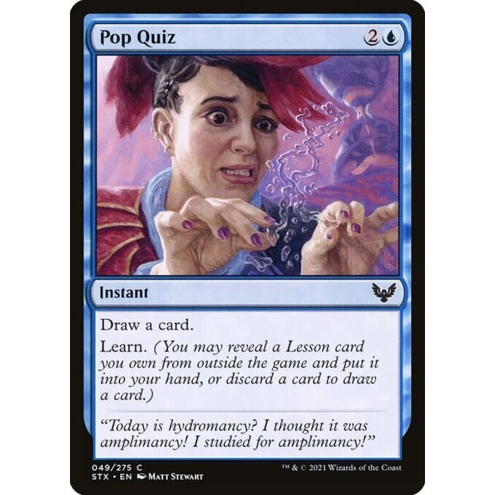 Magic: The Gathering Pop Quiz (049) Near Mint