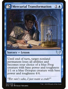 Magic: The Gathering Mercurial Transformation (047) Near Mint