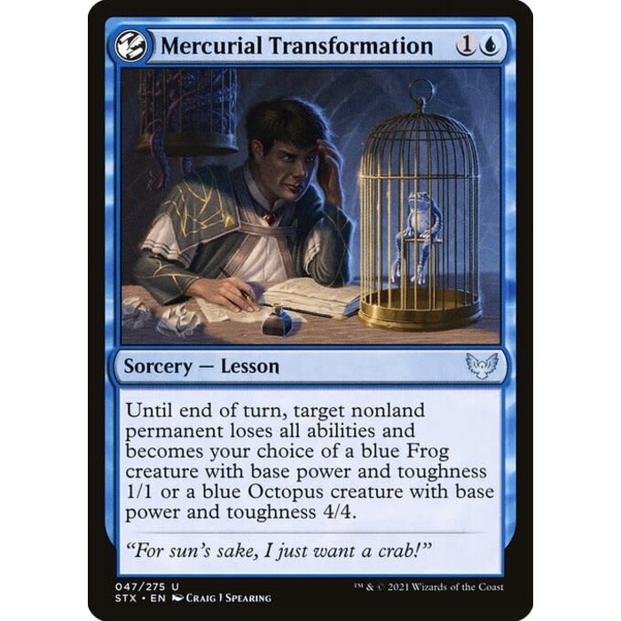 Magic: The Gathering Mercurial Transformation (047) Near Mint