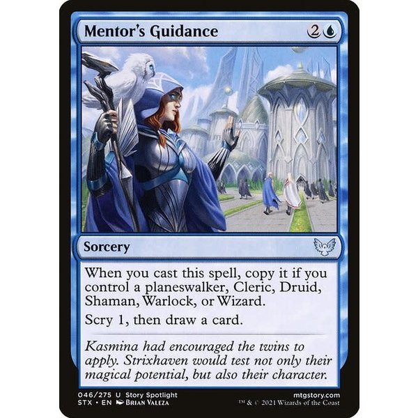 Magic: The Gathering Mentor's Guidance (046) Near Mint