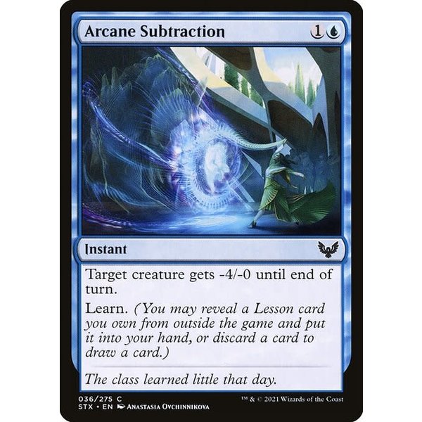 Magic: The Gathering Arcane Subtraction (036) Near Mint