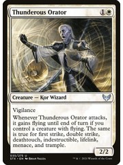 Magic: The Gathering Thunderous Orator (035) Near Mint