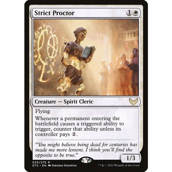 Magic: The Gathering Strict Proctor (033) Lightly Played
