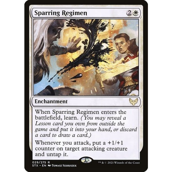 Magic: The Gathering Sparring Regimen (029) Near Mint
