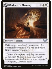 Magic: The Gathering Reduce to Memory (025) Near Mint