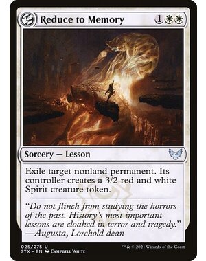 Magic: The Gathering Reduce to Memory (025) Near Mint