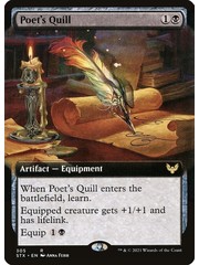 Magic: The Gathering Poet's Quill (Extended Art) (305) Near Mint