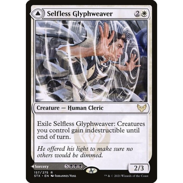 Magic: The Gathering Selfless Glyphweaver (157) Near Mint