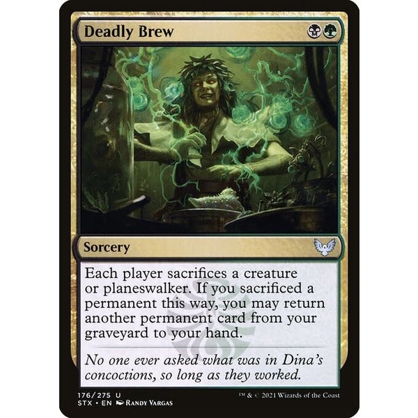 Magic: The Gathering Deadly Brew (176) Near Mint