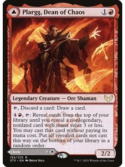 Magic: The Gathering Plargg, Dean of Chaos (155) Lightly Played Foil