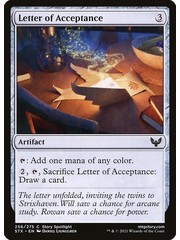 Magic: The Gathering Letter of Acceptance (256) Near Mint