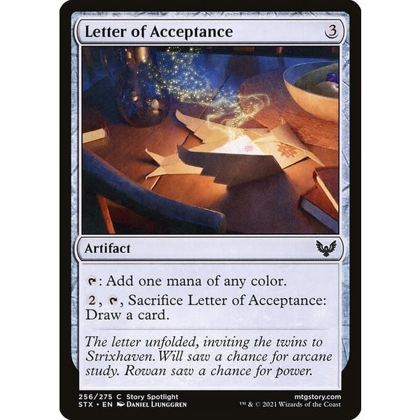 Magic: The Gathering Letter of Acceptance (256) Near Mint