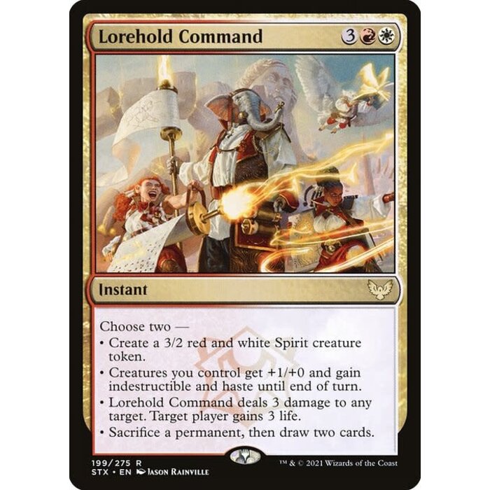 Magic: The Gathering Lorehold Command (199) Near Mint
