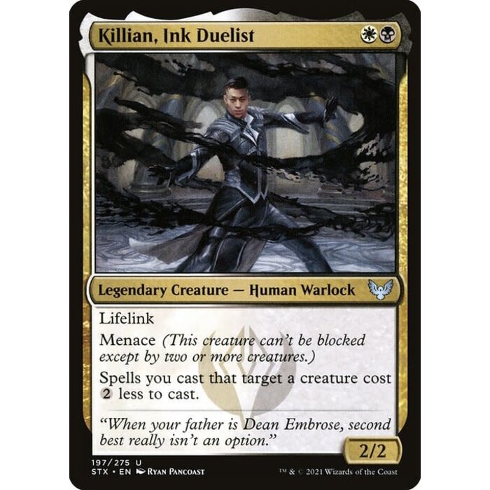 Magic: The Gathering Killian, Ink Duelist (197) Near Mint