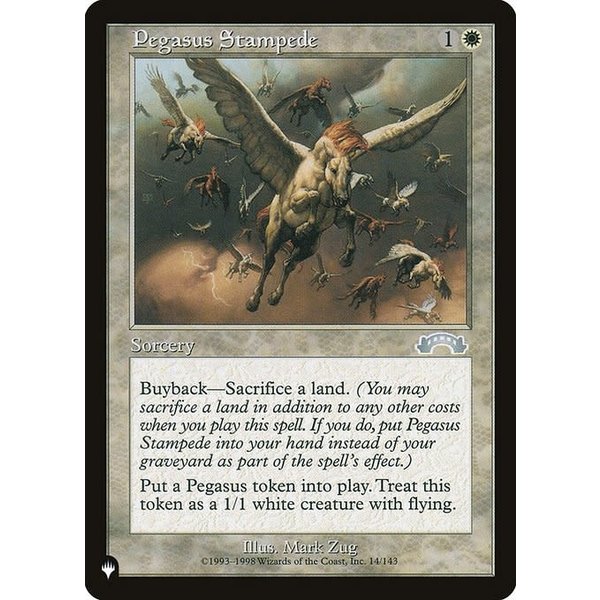 Magic: The Gathering Pegasus Stampede (028) Near Mint