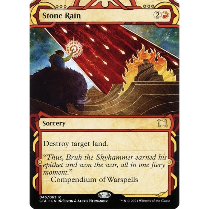 Magic: The Gathering Stone Rain (045) Near Mint