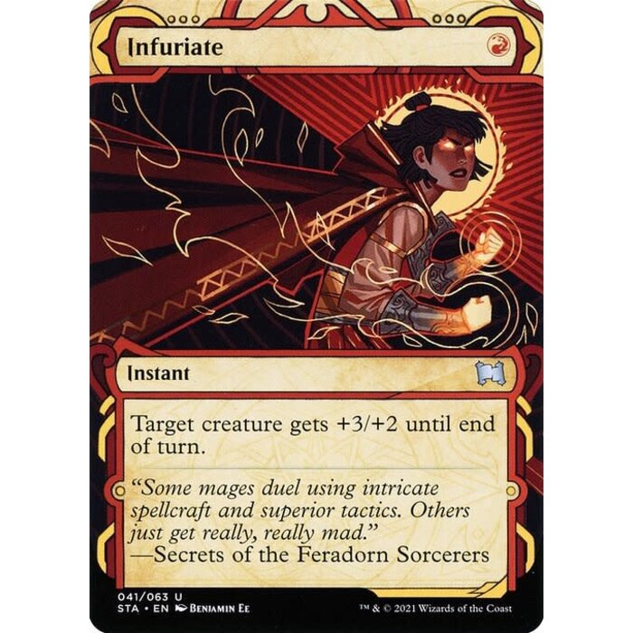 Magic: The Gathering Infuriate (041) Near Mint