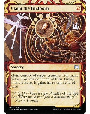 Magic: The Gathering Claim the Firstborn (037) Near Mint