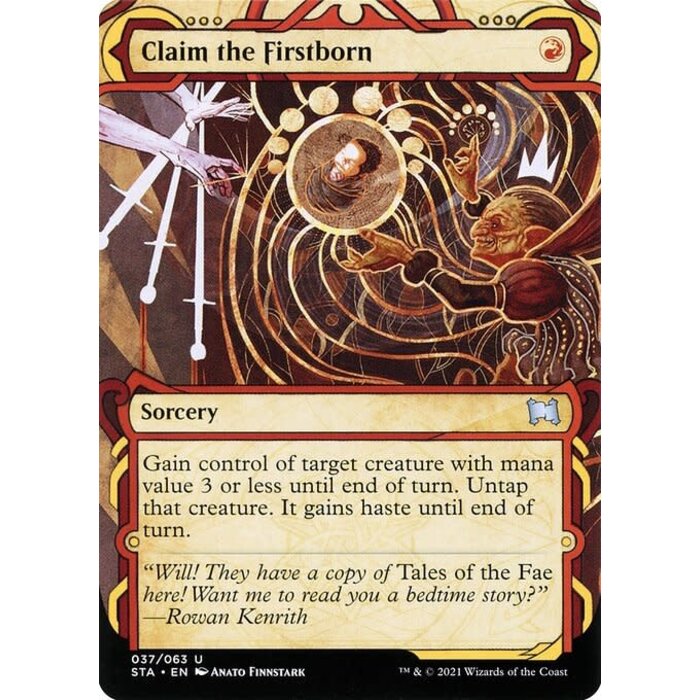Magic: The Gathering Claim the Firstborn (037) Near Mint