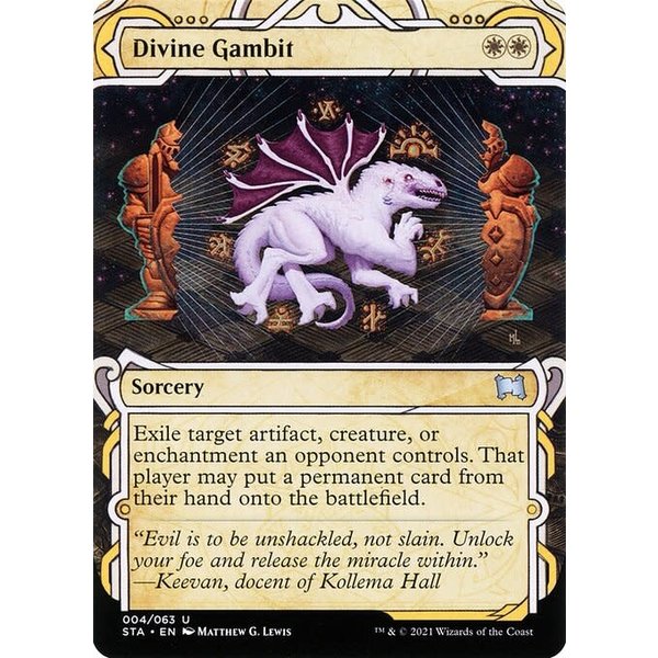 Magic: The Gathering Divine Gambit (004) Near Mint Foil