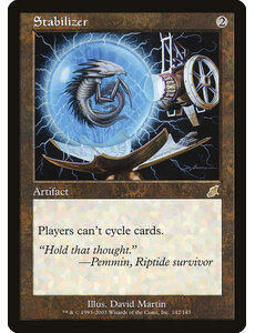 Magic: The Gathering Stabilizer (142) Moderately Played