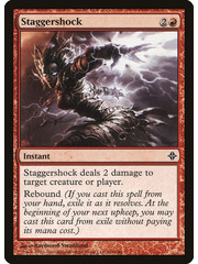 Magic: The Gathering Staggershock (166) Moderately Played