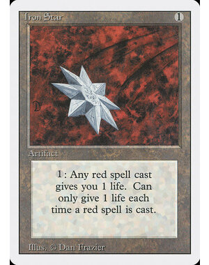 Magic: The Gathering Iron Star (252) Moderately Played