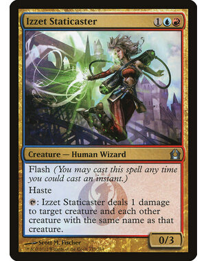 Magic: The Gathering Izzet Staticaster (173) Lightly Played