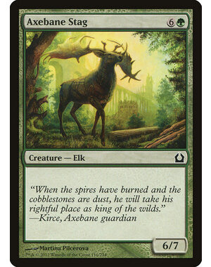 Magic: The Gathering Axebane Stag (116) Moderately Played