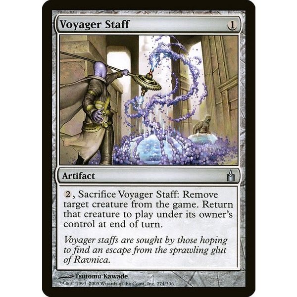 Magic: The Gathering Voyager Staff (274) Moderately Played