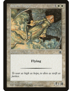 Magic: The Gathering Starlit Angel (030) Lightly Played
