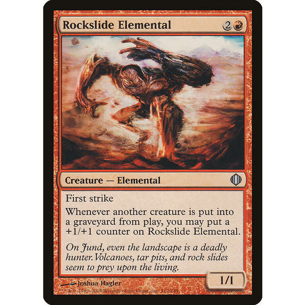 Magic: The Gathering Rockslide Elemental (112) Lightly Played
