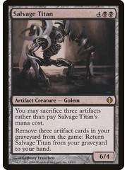 Magic: The Gathering Salvage Titan (084) Lightly Played