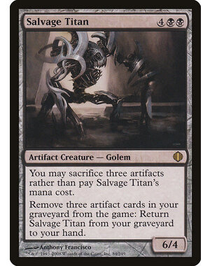 Magic: The Gathering Salvage Titan (084) Lightly Played