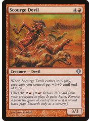 Magic: The Gathering Scourge Devil (113) Lightly Played Foil