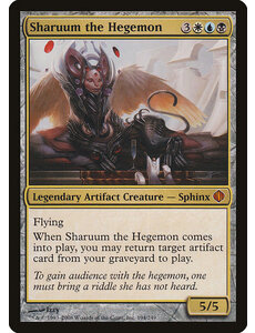 Magic: The Gathering Sharuum the Hegemon (194) Moderately Played