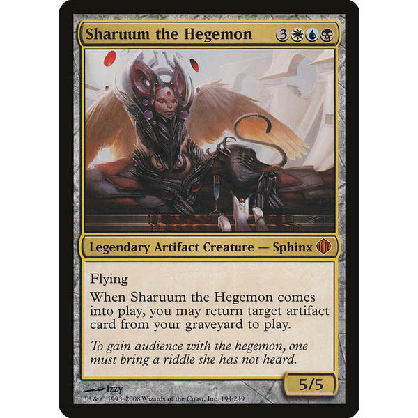Magic: The Gathering Sharuum the Hegemon (194) Moderately Played
