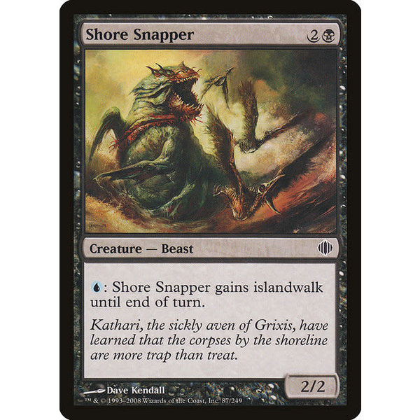 Magic: The Gathering Shore Snapper (087) Lightly Played