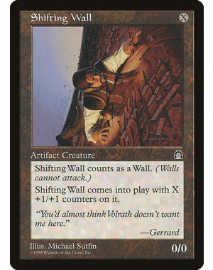Magic: The Gathering Shifting Wall (140) Lightly Played