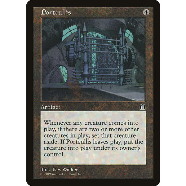 Magic: The Gathering Portcullis (139) Moderately Played