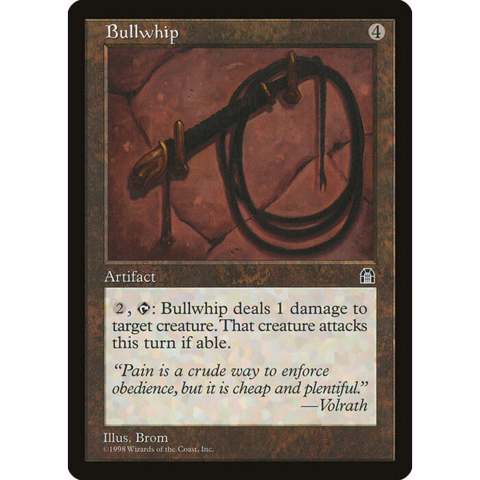Magic: The Gathering Bullwhip (132) Lightly Played