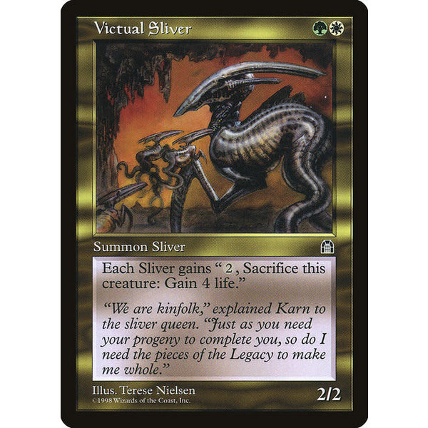 Magic: The Gathering Victual Sliver (131) Lightly Played