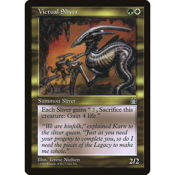 Magic: The Gathering Victual Sliver (131) Lightly Played