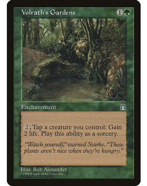 Magic: The Gathering Volrath's Gardens (124) Lightly Played