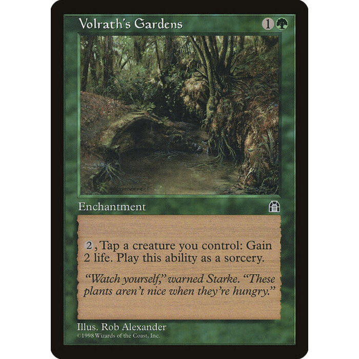 Magic: The Gathering Volrath's Gardens (124) Lightly Played