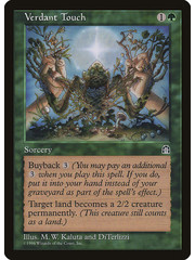Magic: The Gathering Verdant Touch (123) Lightly Played
