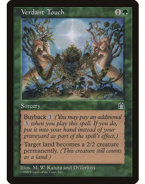 Magic: The Gathering Verdant Touch (123) Lightly Played