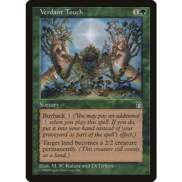 Magic: The Gathering Verdant Touch (123) Lightly Played
