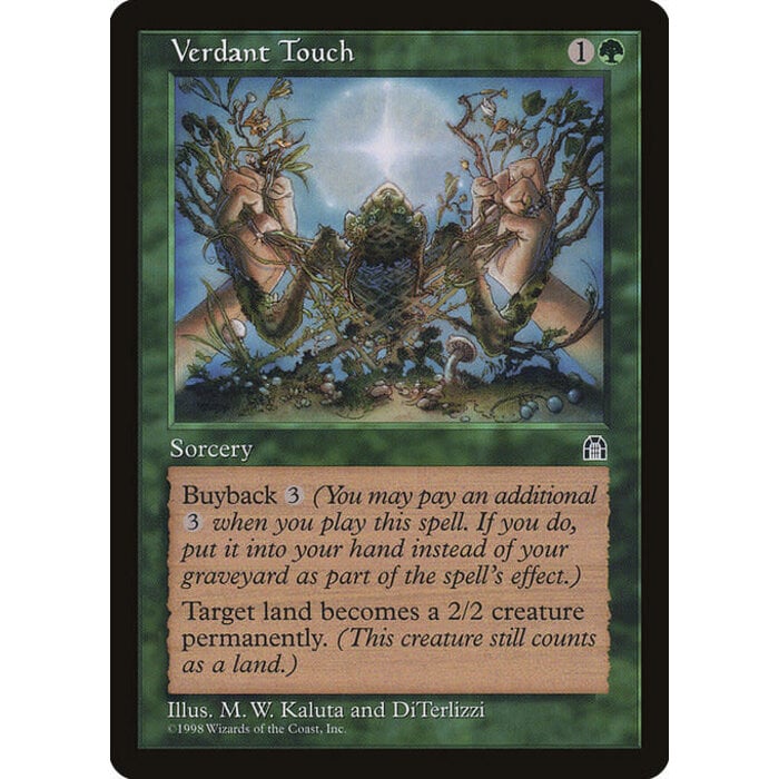 Magic: The Gathering Verdant Touch (123) Lightly Played