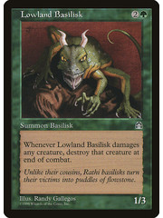 Magic: The Gathering Lowland Basilisk (109) Lightly Played